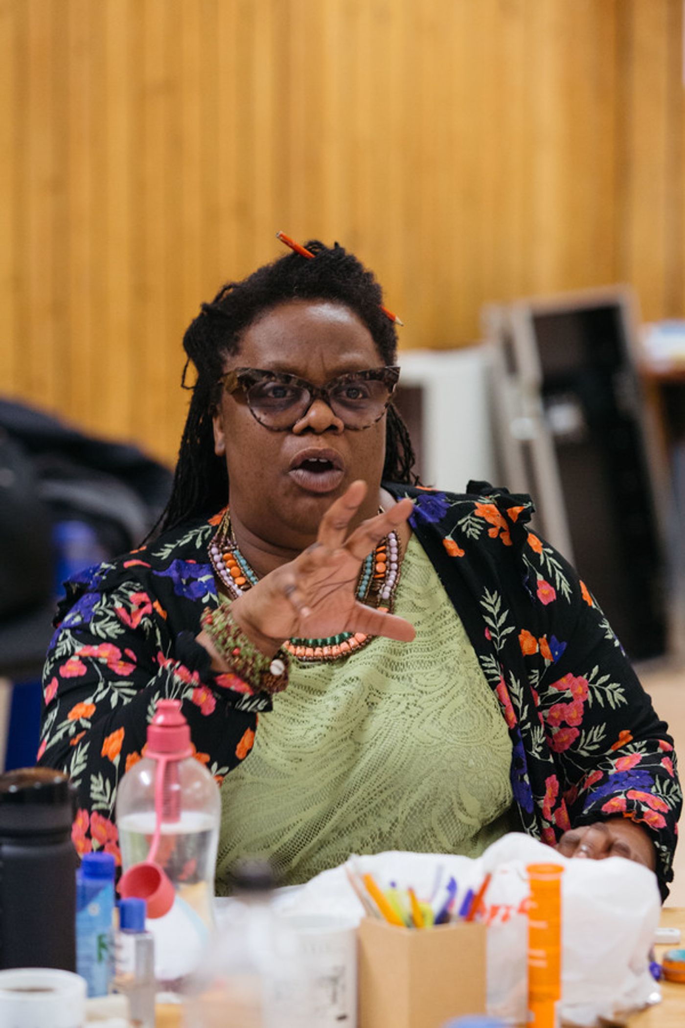 Photo Flash: In Rehearsal with the National's NINE NIGHT  Image