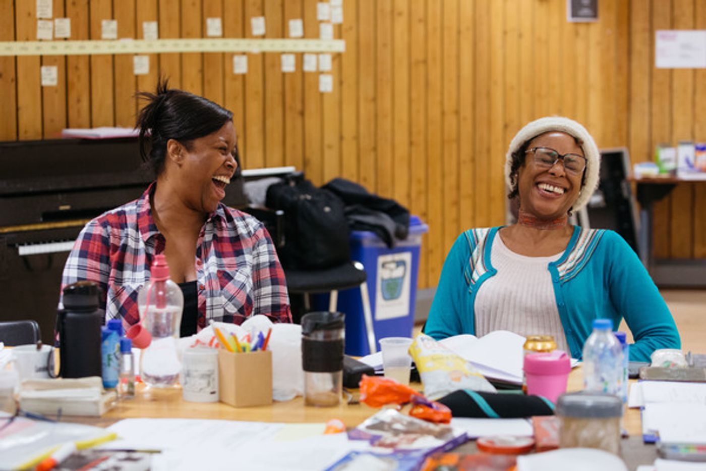 Photo Flash: In Rehearsal with the National's NINE NIGHT  Image