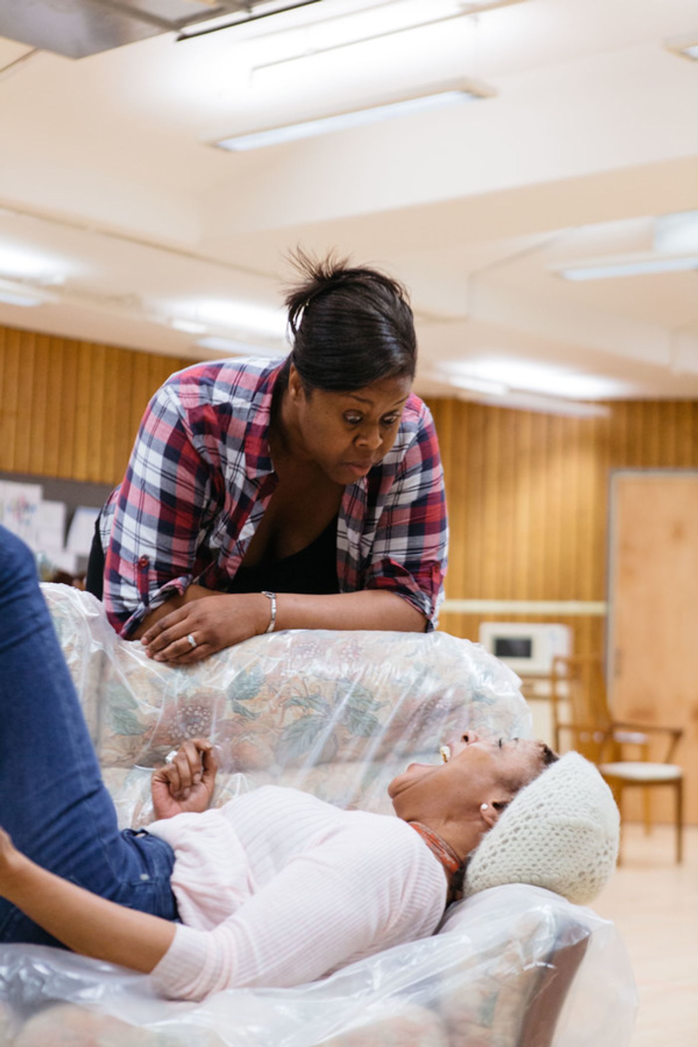 Photo Flash: In Rehearsal with the National's NINE NIGHT  Image