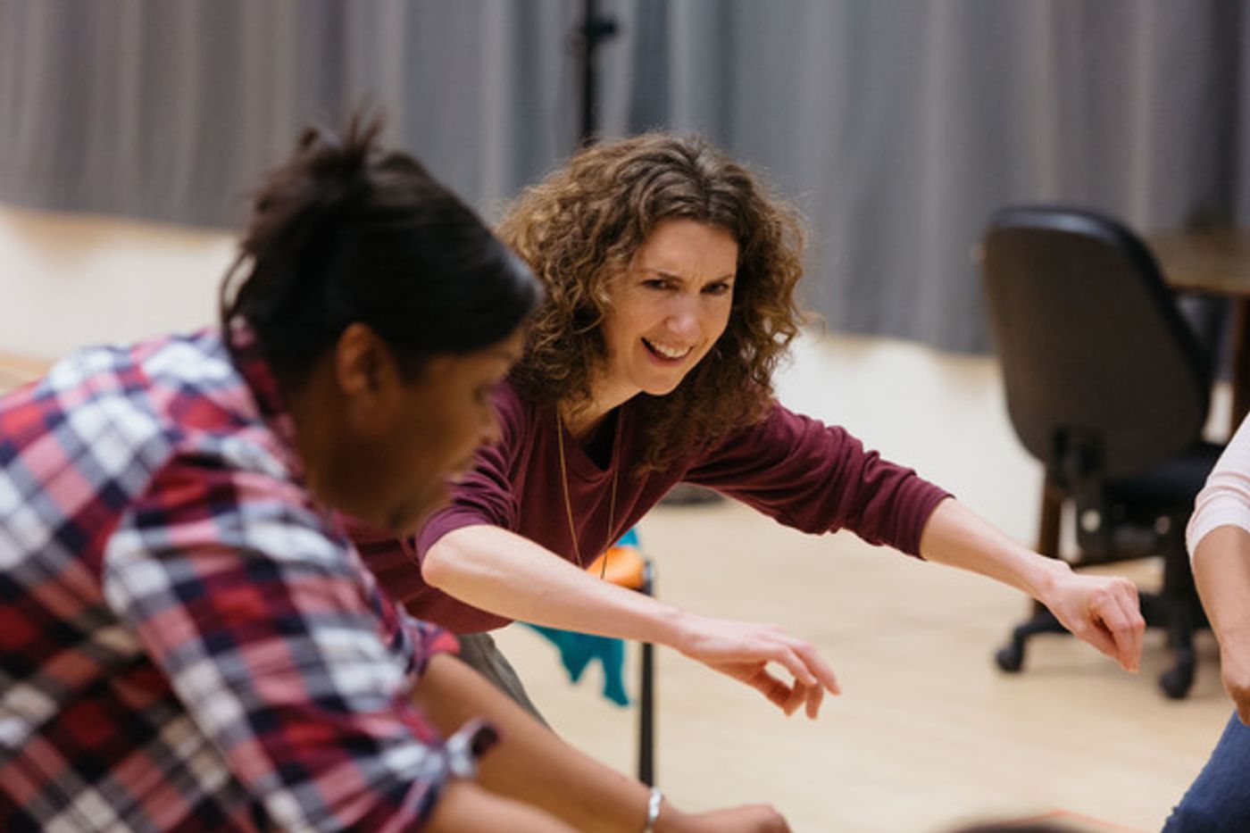 Photo Flash: In Rehearsal with the National's NINE NIGHT  Image