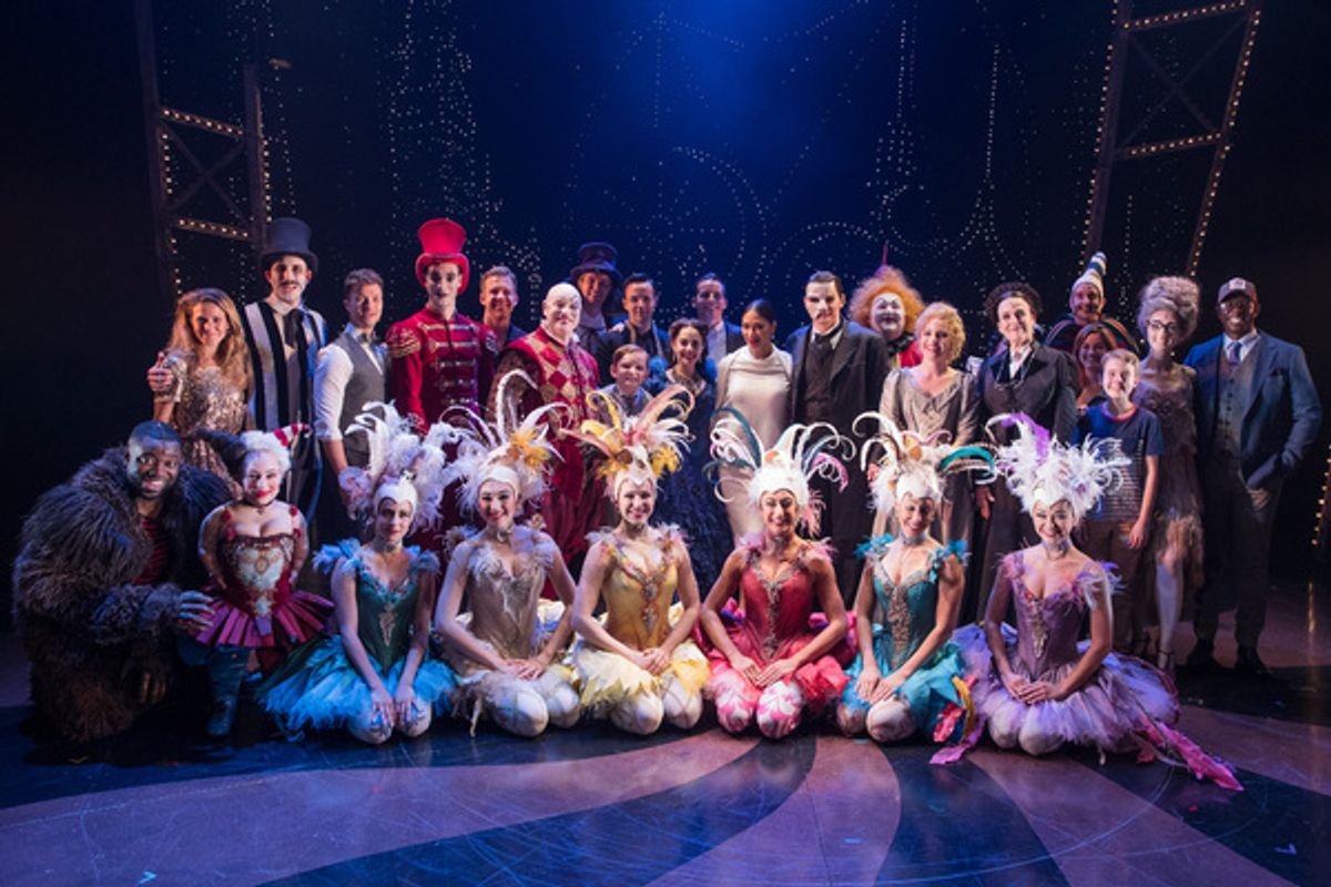 Nicole Scherzinger and the company at 