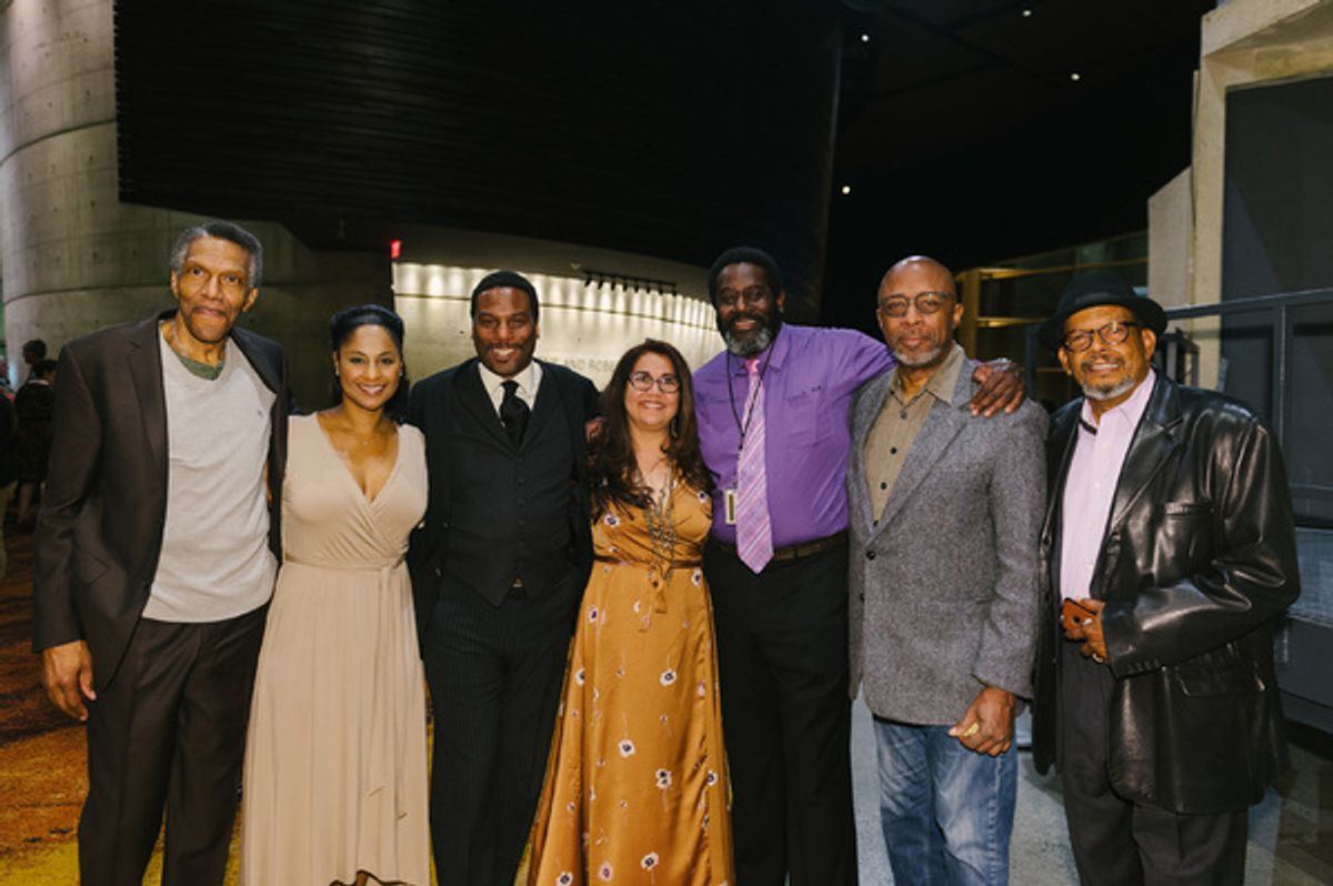 William Hall Jr., Nicole Lewis, Reginald Andre Jackson, Juliette Carrillo, Frank Riley III, David Emerson Toney and Eugene Lee at 