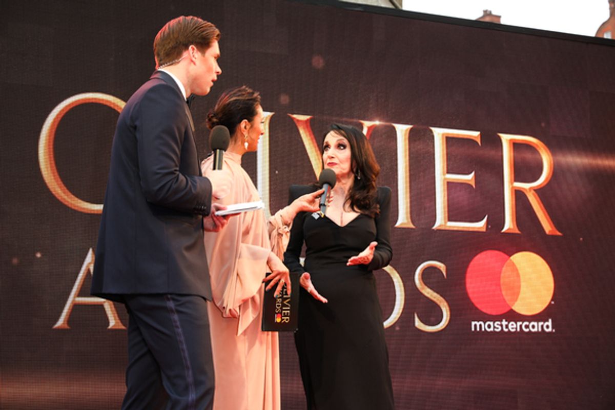 Frank Dilella, Anita Rani, Lesley Joseph at 