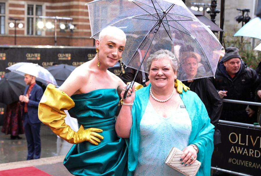 Photo Flash: On the Red Carpet at the Olivier Awards Image