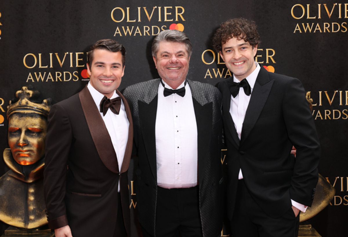 Joe McElderry and Lee Mead at 