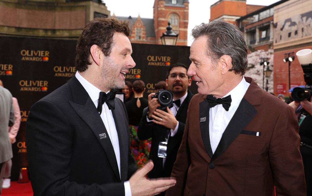 Michael Sheen, Bryan Cranston at 