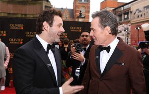 Michael Sheen, Bryan Cranston Photo
