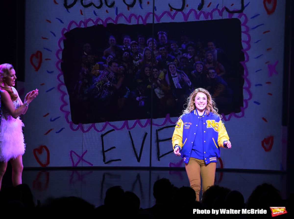 Taylor Louderman and Erika Henningsen at 