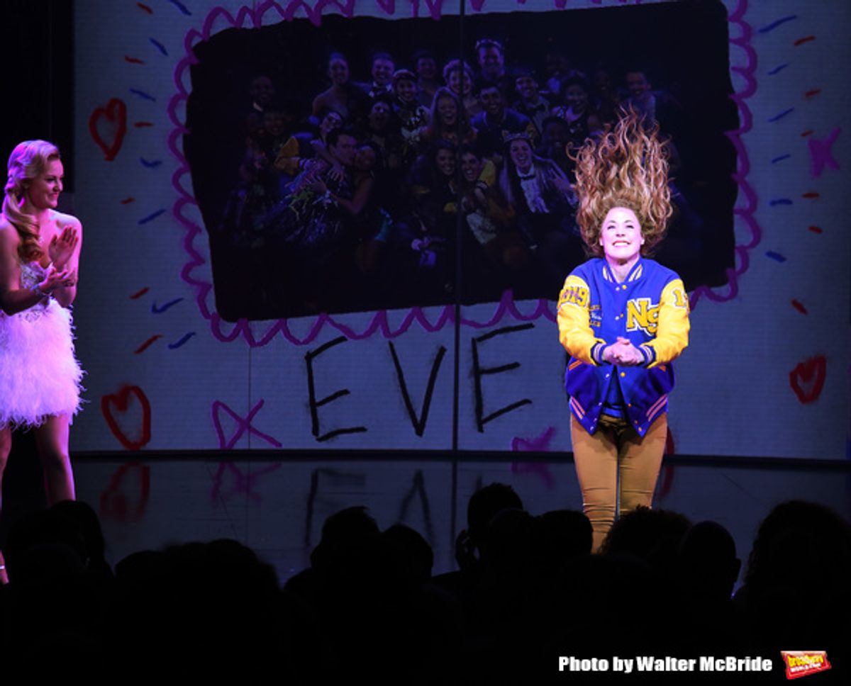 Taylor Louderman and Erika Henningsen at 