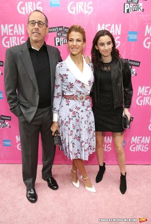 Jerry Seinfeld, Jessica Seinfeld with daughter  Photo