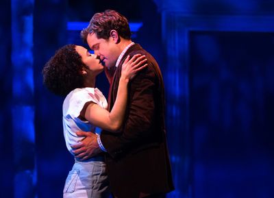 Lauren Ridloff and Joshua Jackson  Photo
