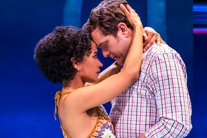 Lauren Ridloff and Joshua Jackson  Photo