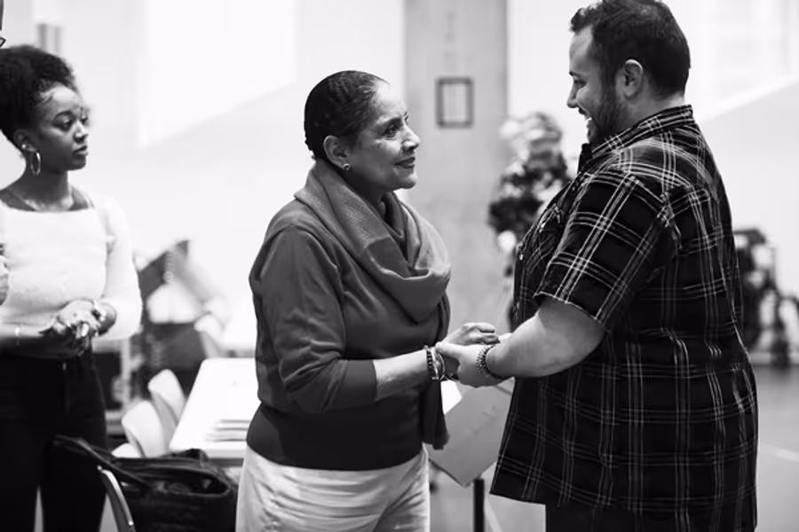 Photo Flash: In Rehearsal with OUR LADY OF 121ST STREET Directed by Phylicia Rashaad Image