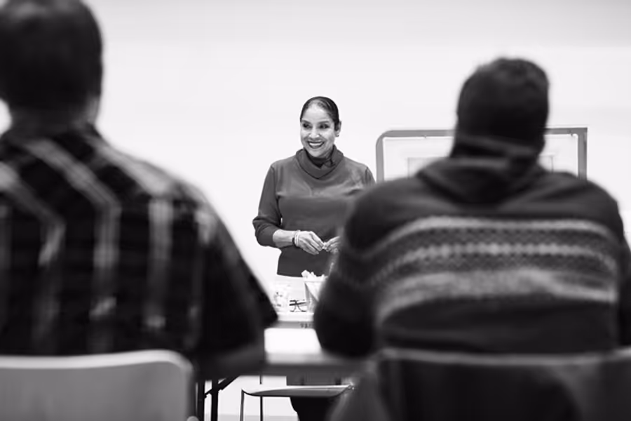 Photo Flash: In Rehearsal with OUR LADY OF 121ST STREET Directed by Phylicia Rashaad Image