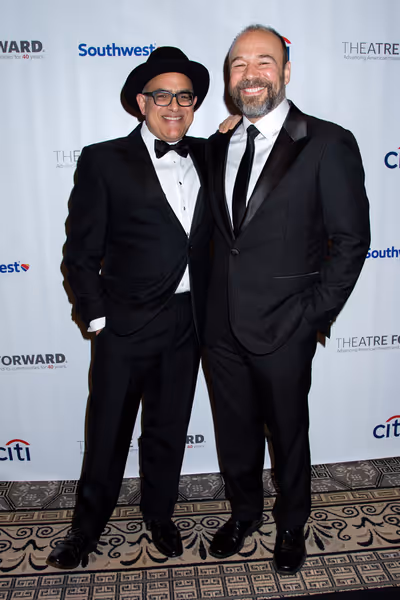 David Yazbek, Danny Burstein Photo