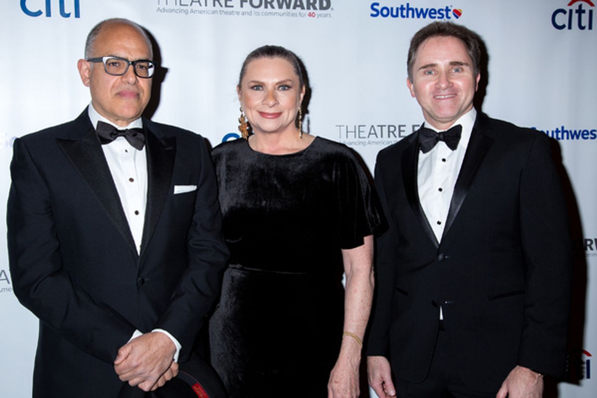 David Yazbek, Constanza Romero, Michael Murray at 
