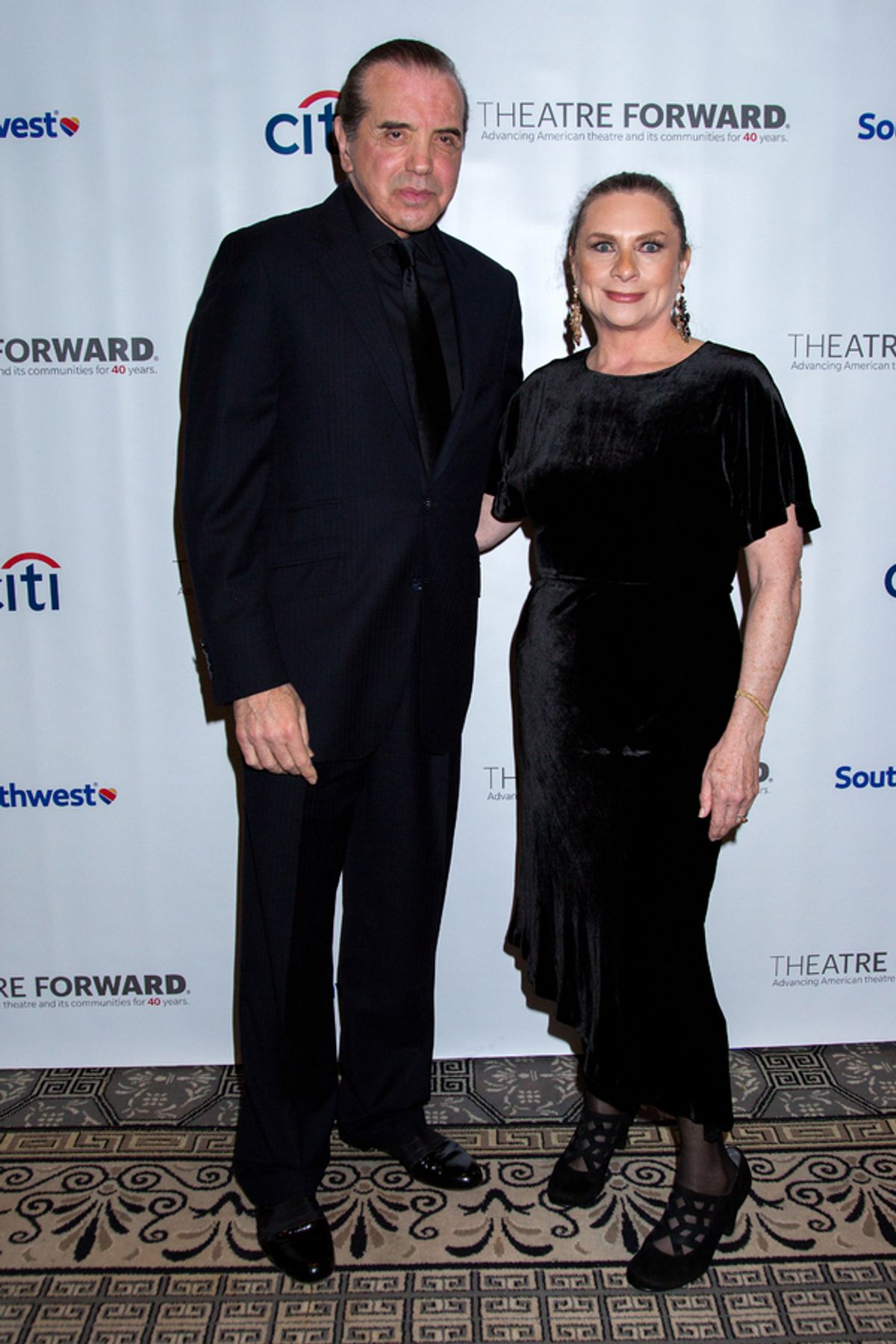 Chazz Palminteri, Constanza Romero at 