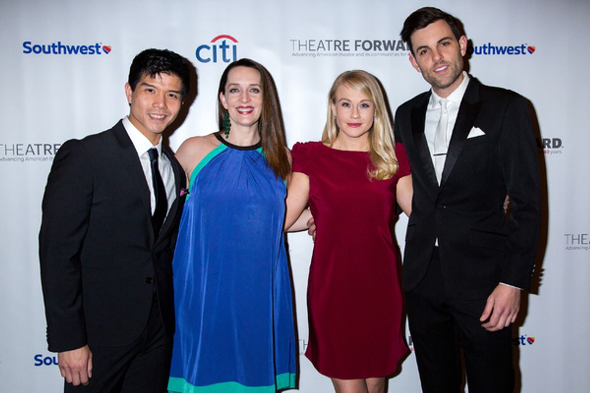 Telly Leung, Julia Murney, Carrie St. Louis, Zak Resnick at 