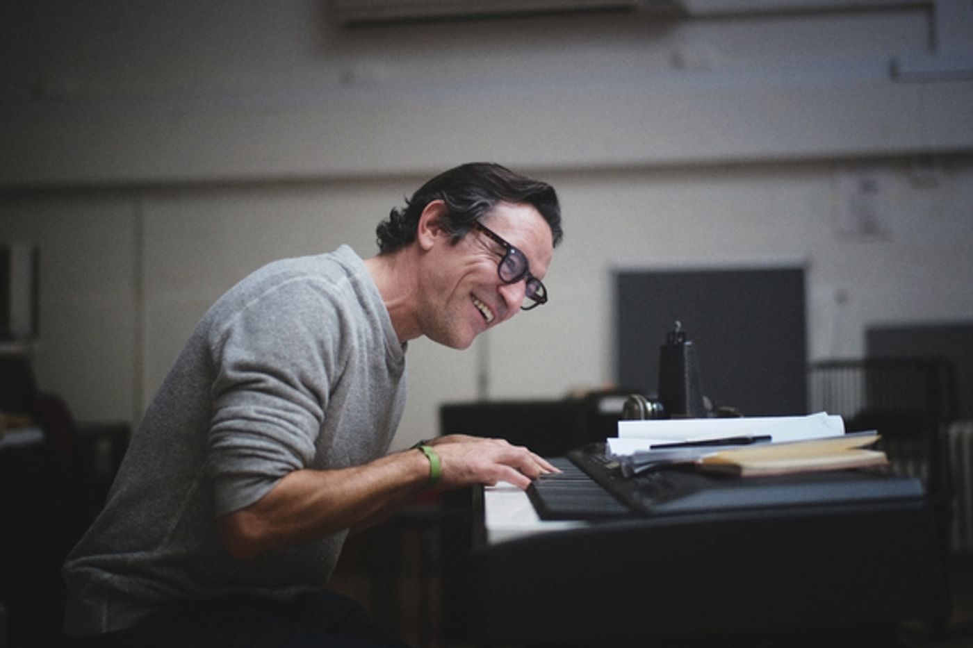 Photo Flash: Inside Rehearsal For MOOD MUSIC at the Old Vic  Image