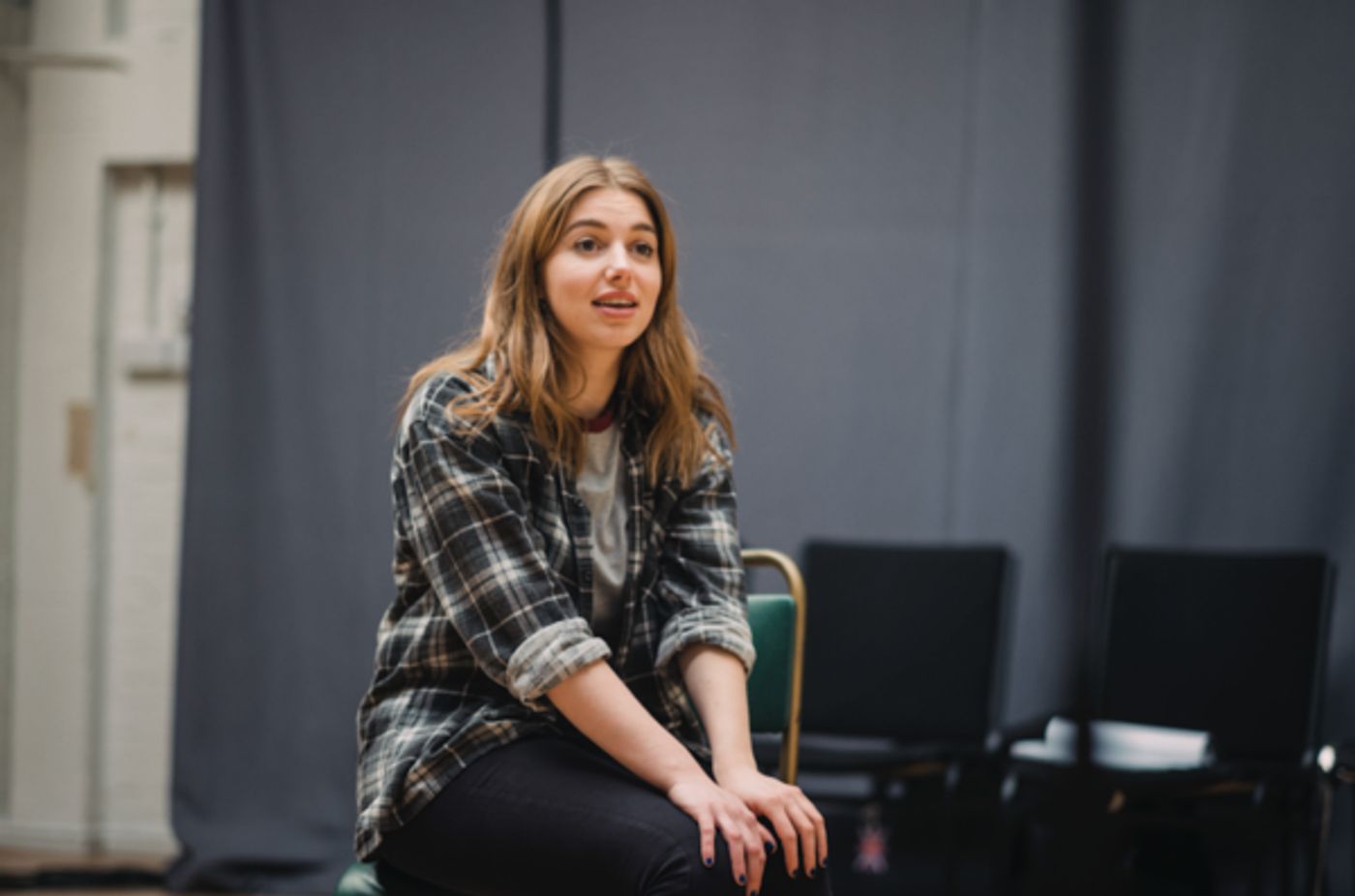 Photo Flash: Inside Rehearsal For MOOD MUSIC at the Old Vic  Image