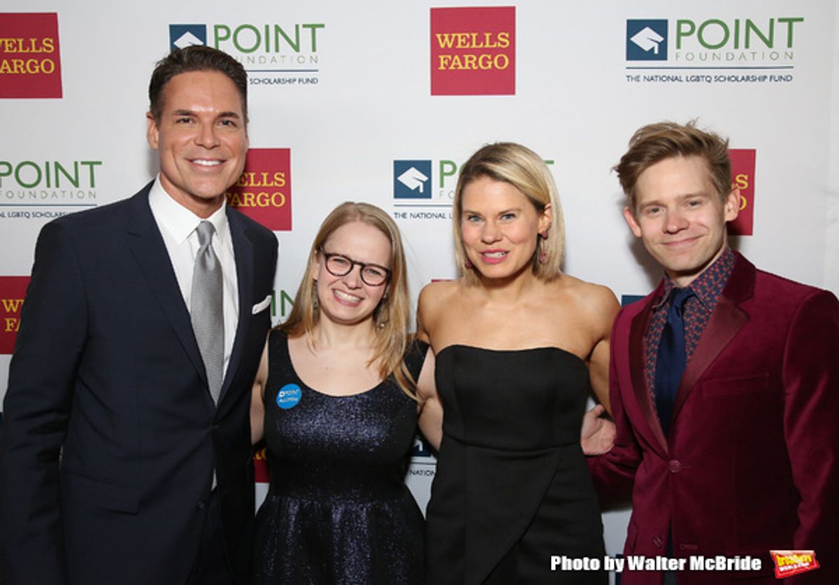 Jorge Valencia, Maggie Keenan-Bolger, Celia Keenan-Bolger and Andrew Keenan-Bolger  at 