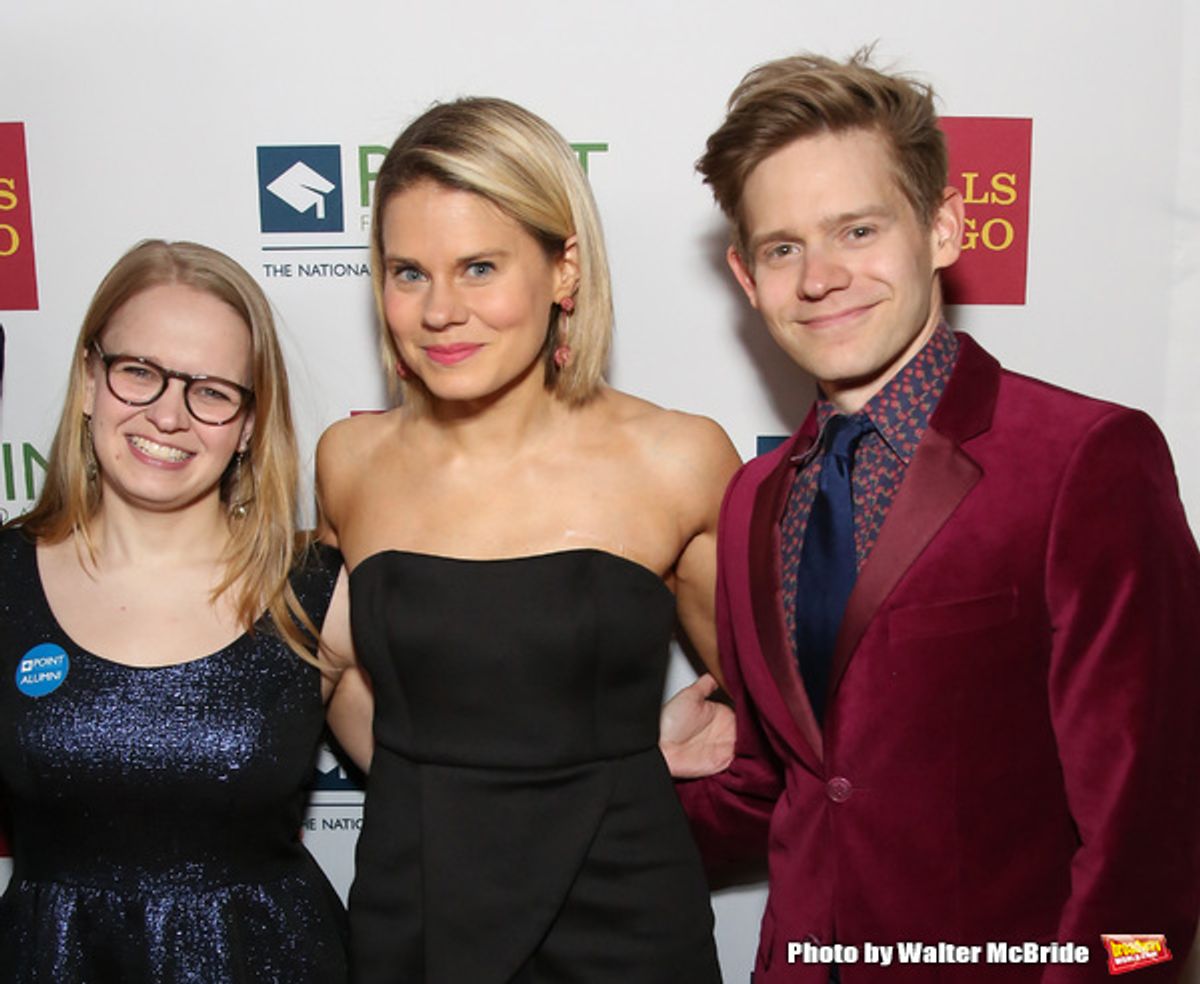 Maggie Keenan-Bolger, Celia Keenan-Bolger and Andrew Keenan-Bolger  at 
