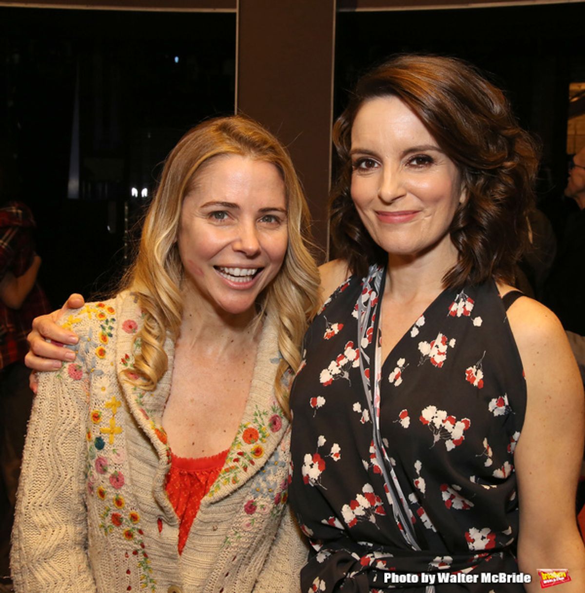 Kerry Butler and Tina Fey at 