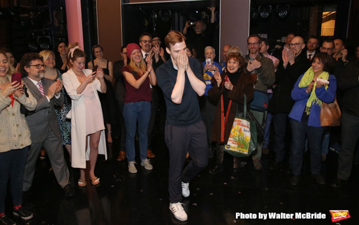 Brendon Stimson with the cast  at 