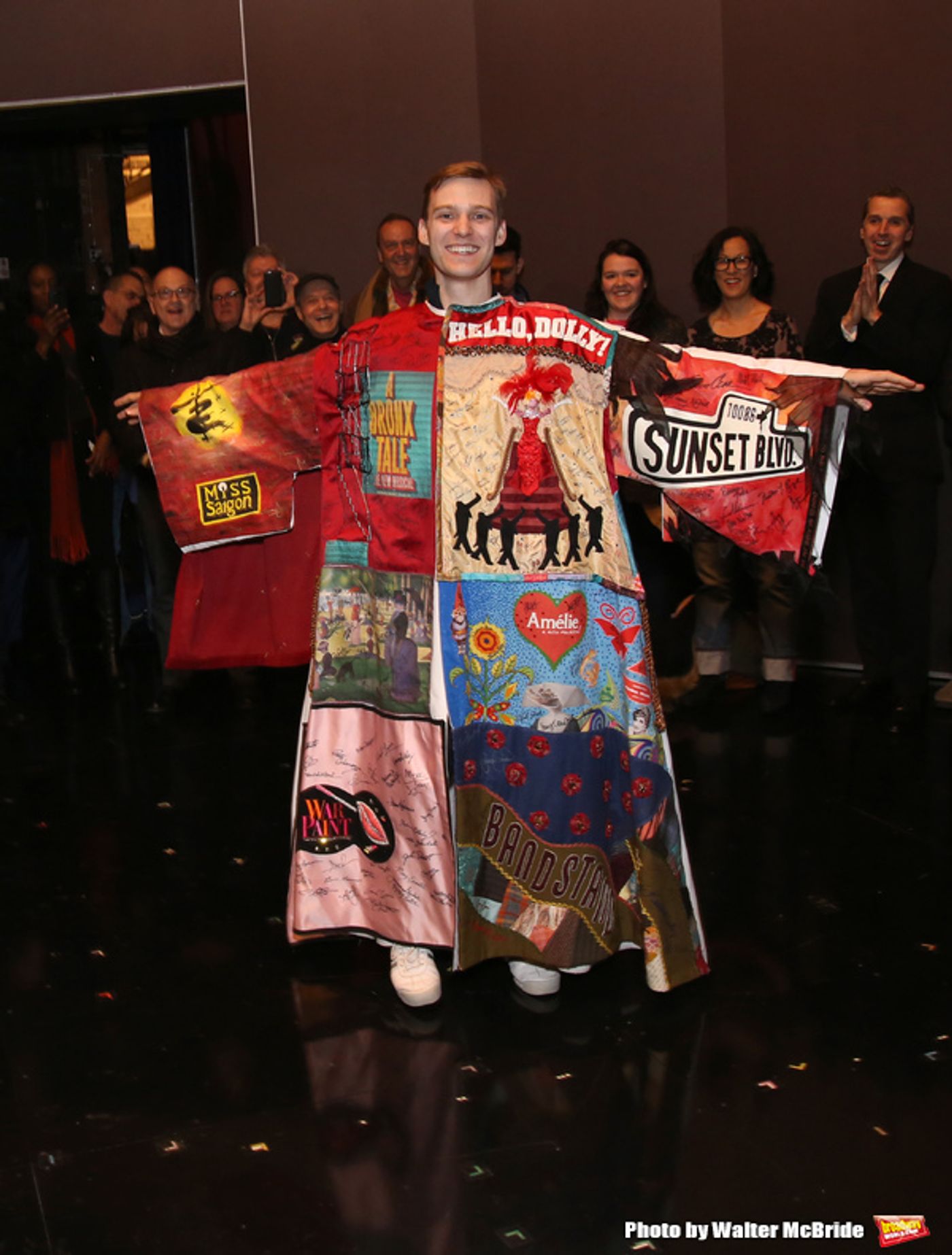 Exclusive Photo Coverage: Brendon Stimson Takes Home the Gypsy Robe for MEAN GIRLS!  Image