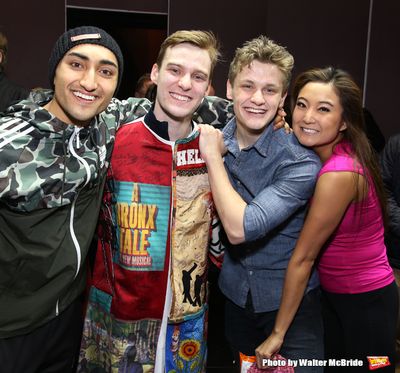 Nikhil Saboo, Brendon Stimson, Ben Cook and Ashley Parker  Photo