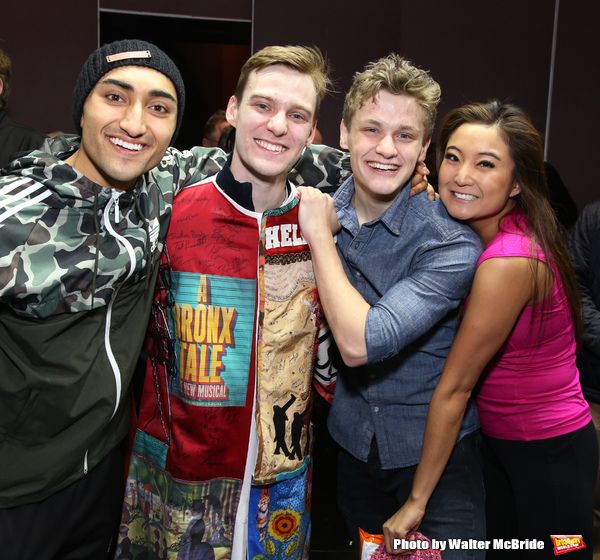 Nikhil Saboo, Brendon Stimson, Ben Cook and Ashley Parker  Photo