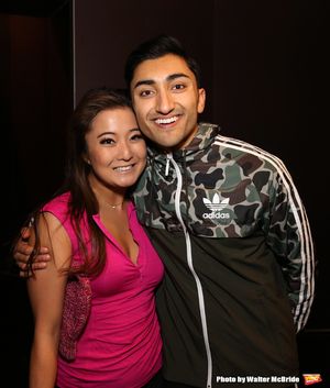 Ashley Parker and Nikhil Saboo @ BroadwayWorld Ashley Parker and Nikhil Saboo Photo