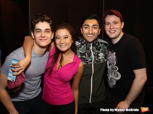 Kyle Selig, Ashley Parker, Nikhil Saboo and Grey Henson @ BroadwayWorld Kyle Selig, Ashley Parker, Nikhil Saboo and Grey Henson Photo
