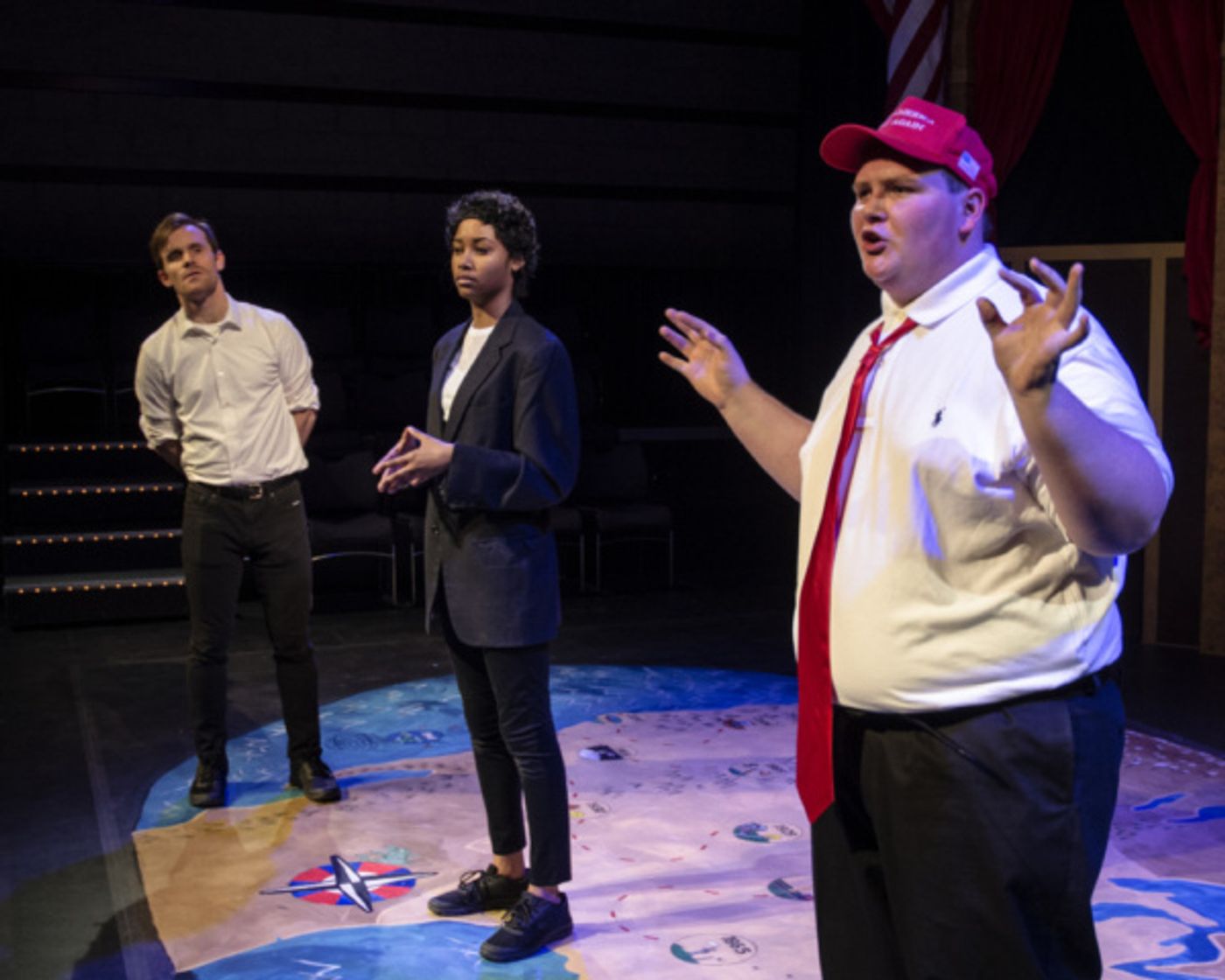 Photo Flash: Detroit Mercy Theatre Company's THE COMPLETE HISTORY OF AMERICA (ABRIDGED) Opens  Image