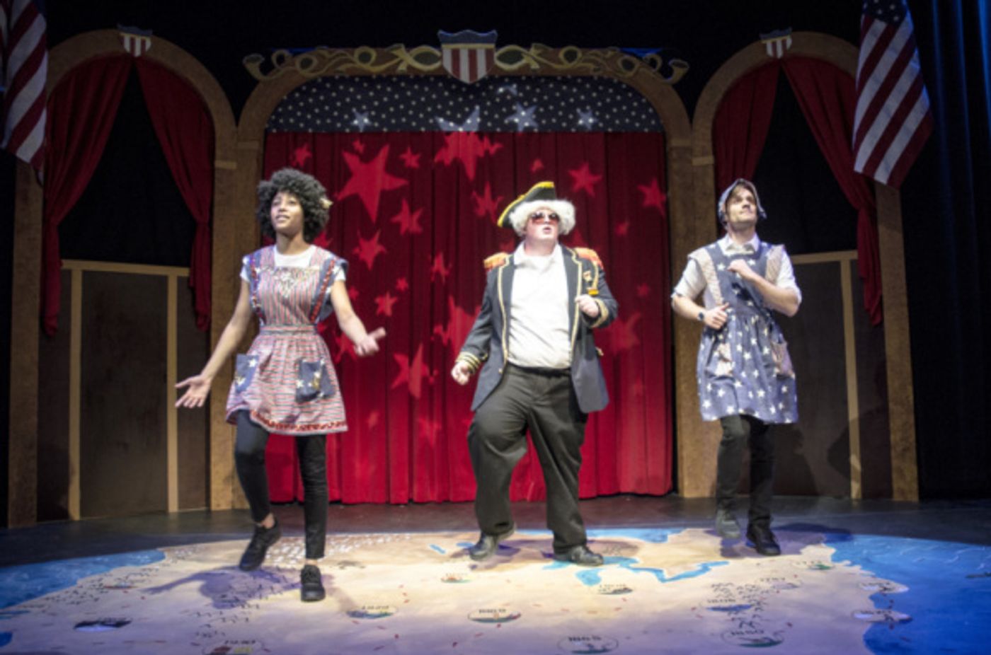Photo Flash: Detroit Mercy Theatre Company's THE COMPLETE HISTORY OF AMERICA (ABRIDGED) Opens  Image