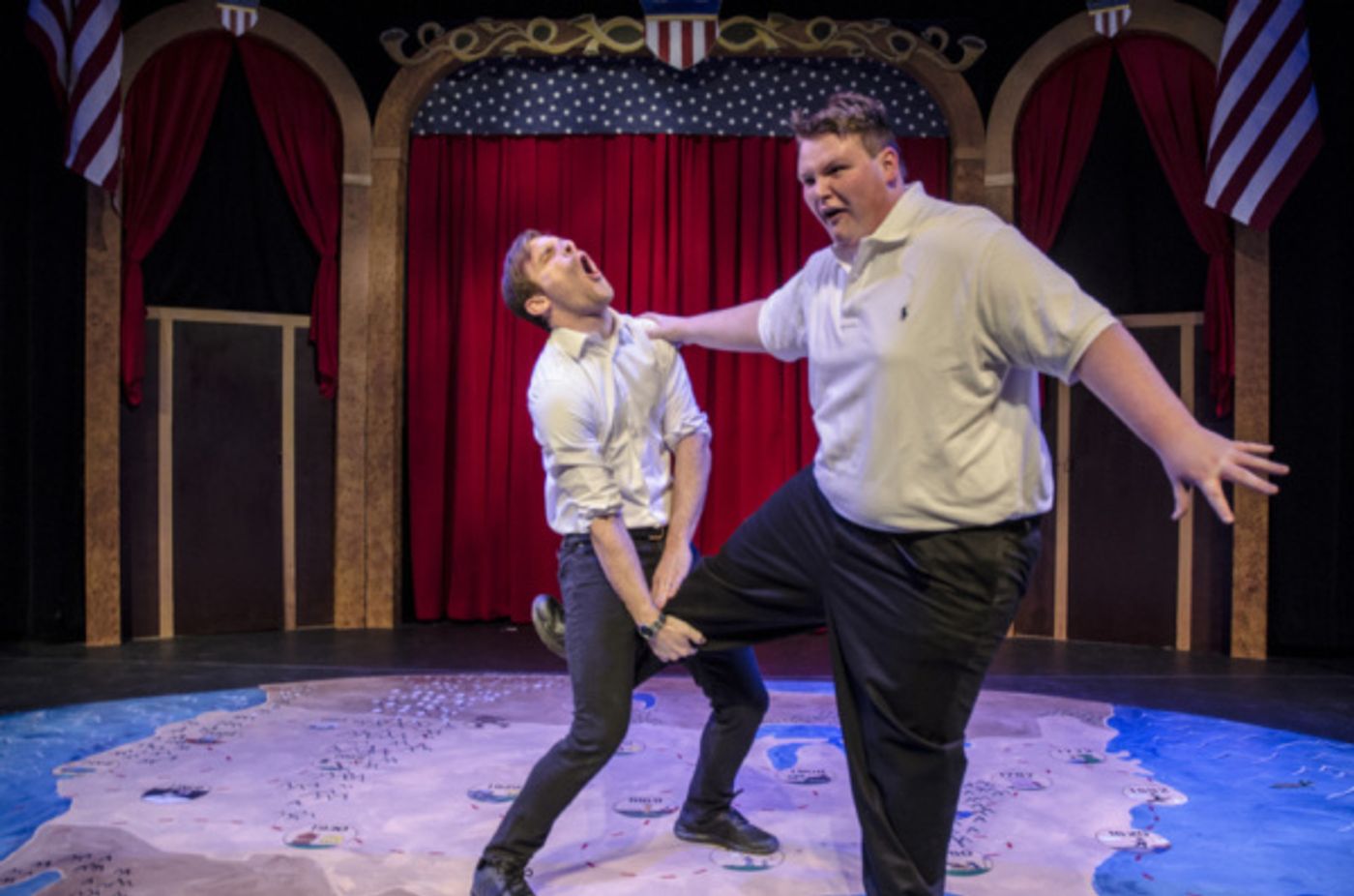 Photo Flash: Detroit Mercy Theatre Company's THE COMPLETE HISTORY OF AMERICA (ABRIDGED) Opens  Image