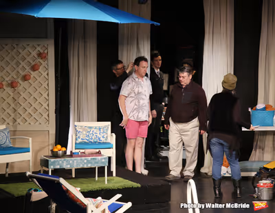Drew Droege and Michael Urie  Photo