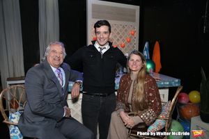 Stewart F. Lane, Michael Urie and Bonnie Comley Photo