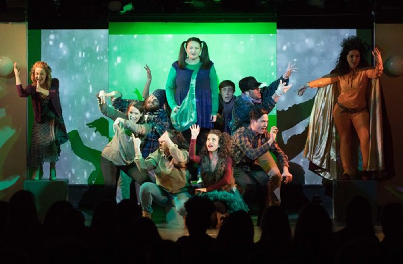 Photo Flash: The Cold Will Never Bring Them Down! First Look at WICKED FROZEN  Image