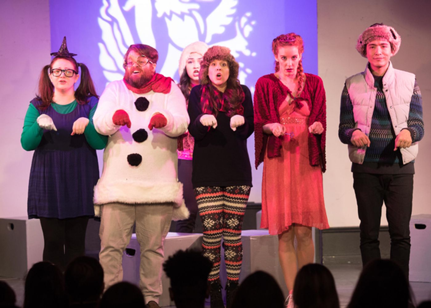 Photo Flash: The Cold Will Never Bring Them Down! First Look at WICKED FROZEN  Image