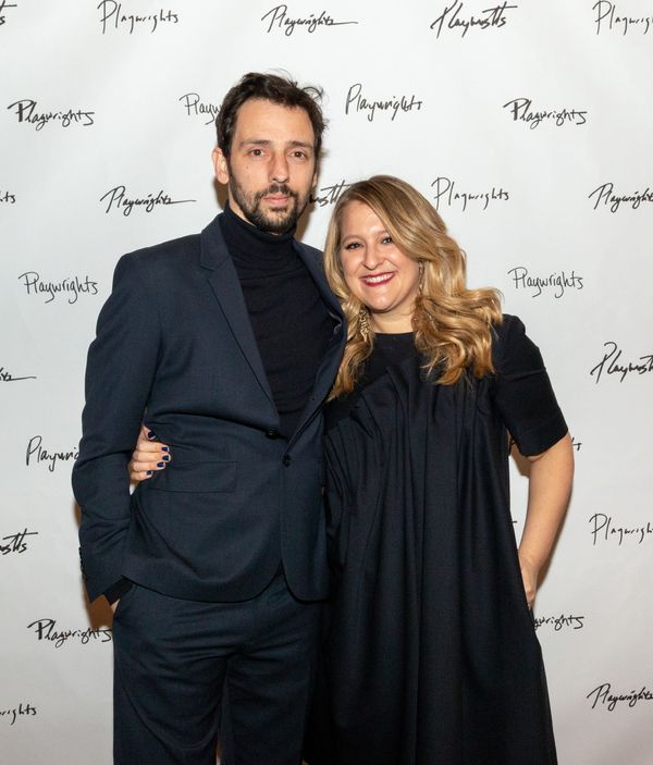 Ralf Little and Lindsey Ferrentino Photo