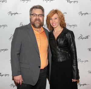 Kent Nicholson and Maddie Corman @ BroadwayWorld Kent Nicholson and Maddie Corman Photo
