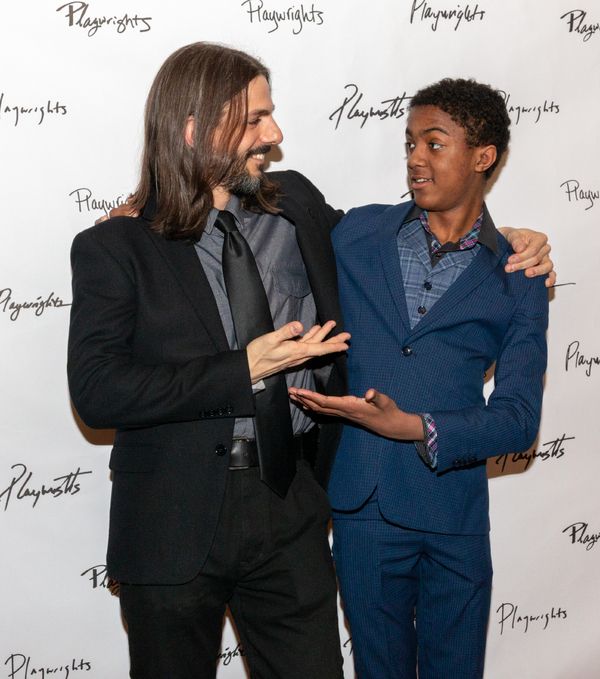 Lucas Papaelias and Ian Saint-Germain Photo