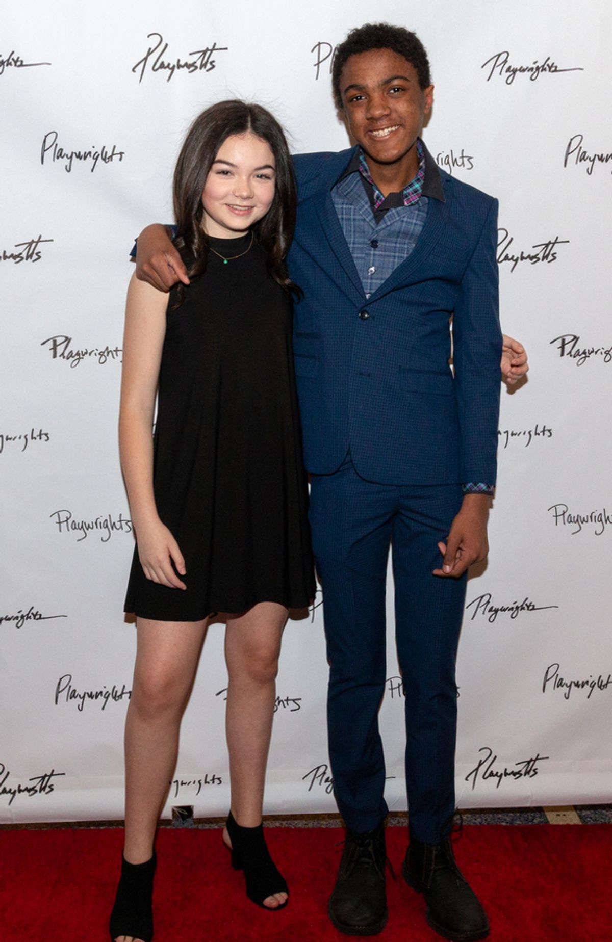 Ella Kennedy Davis and Ian Saint-Germain at 