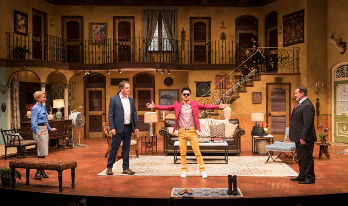 Audrey Francis, Rainn Wilson, Whit K. Lee and Michael Accardo  at 