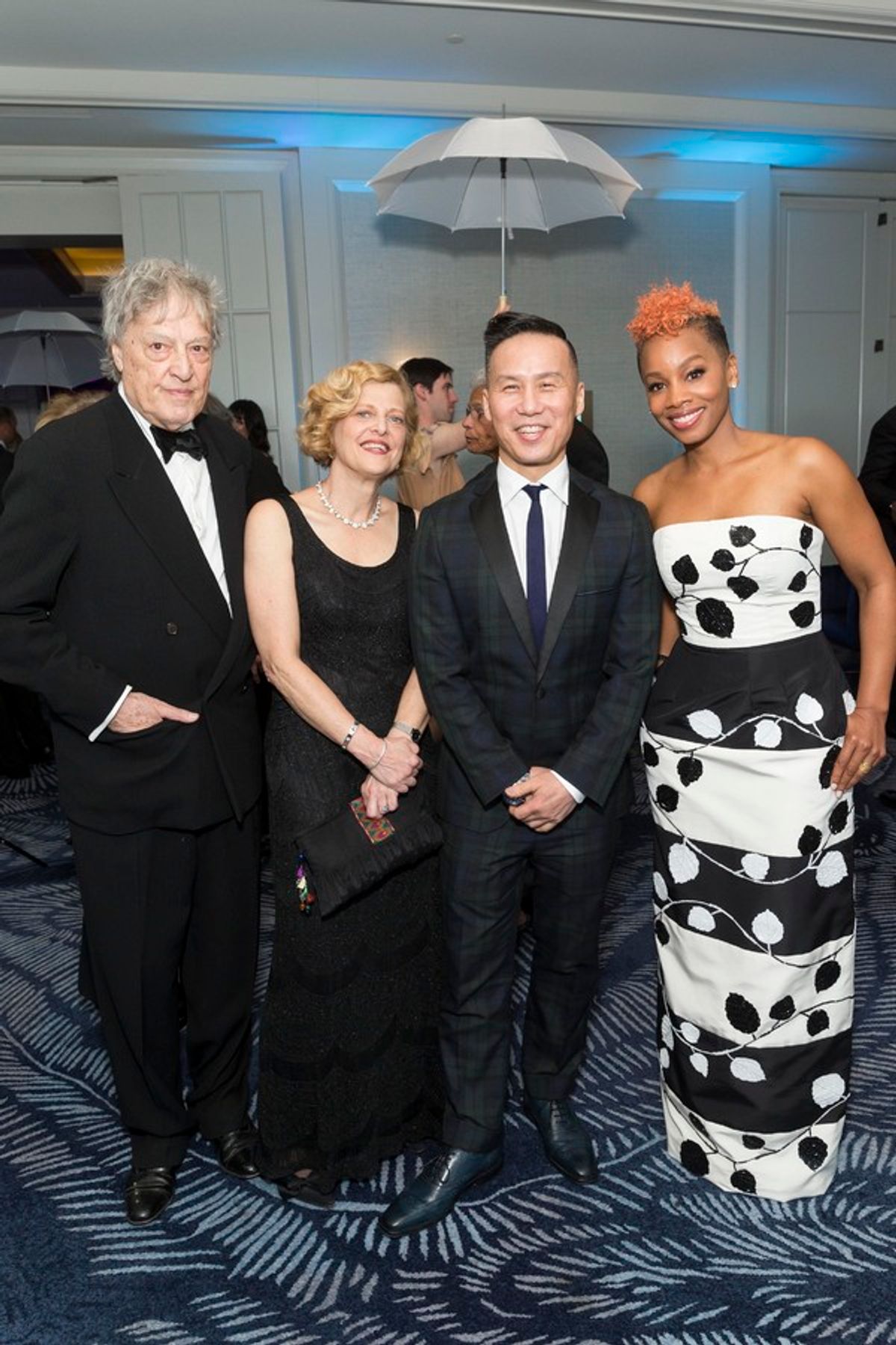 Tom Stoppard, Carey Perloff, BD Wong and Anika Noni Rose at 