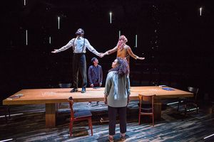 Dave Klasko, Daniel Eric Gold, Michelle Beck, and Ali Rose Dachis Photo