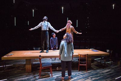 Dave Klasko, Daniel Eric Gold, Michelle Beck, and Ali Rose Dachis Photo