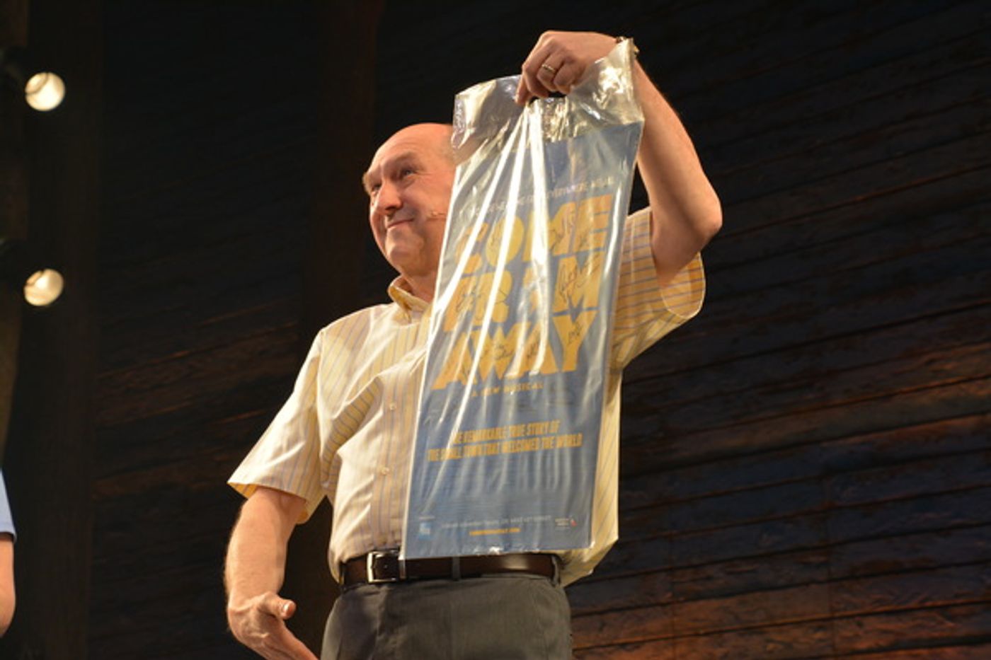 Photo Coverage: The Stanley Cup Visits COME FROM AWAY  Image