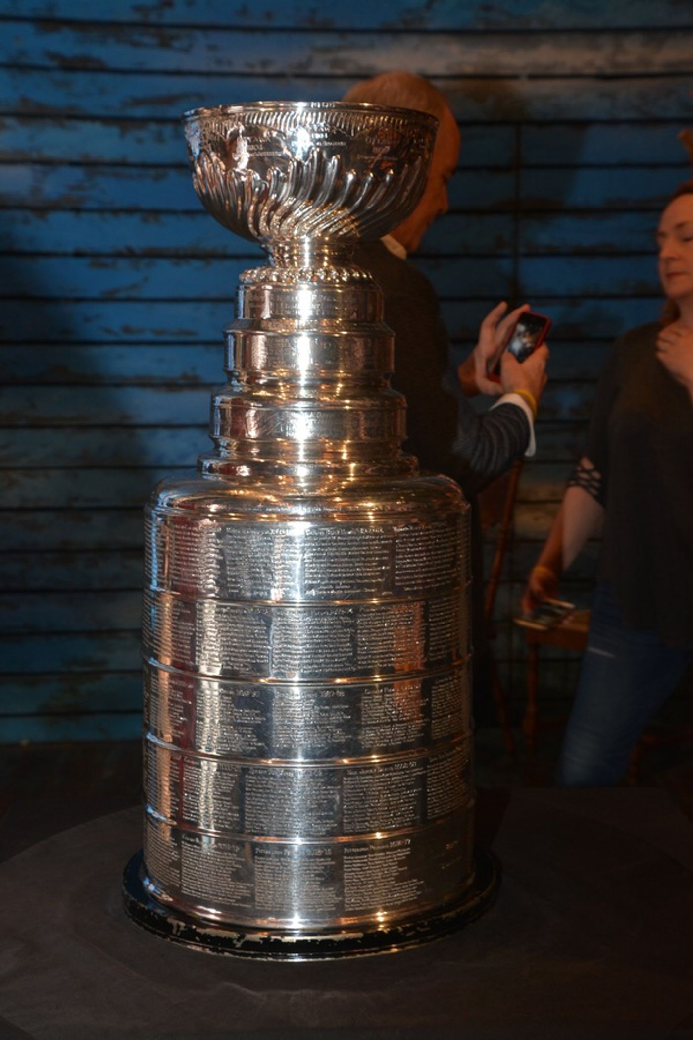Photo Coverage: The Stanley Cup Visits COME FROM AWAY  Image